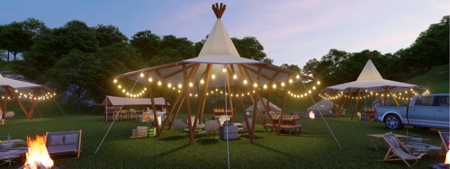 喀喇沁左翼露营帐篷酒店厂家